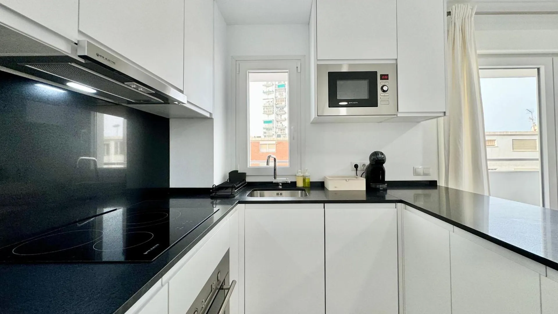 شقة Apartamento En 1ª Linea De Playa, Piscina Y Parking بينالماذينا